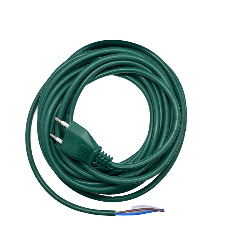 Cavo alimentazione elettrico 2x075 verde vk120/121/122 folletto  