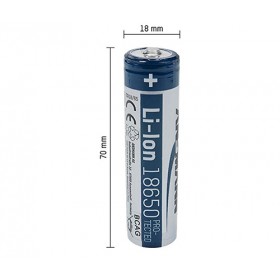 Lithium-Ionen-Akku 3,6 V, 3300 mAh, 18650