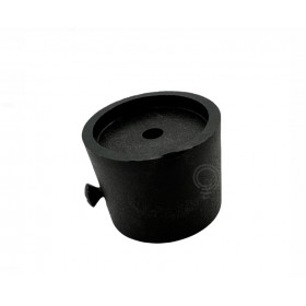 Attacco a soffitto plafoniera vega nero plastica illuminazione Plexiform