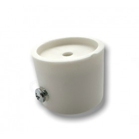 Attacco plafoniere a parete orizzontale vega bianco plexiform