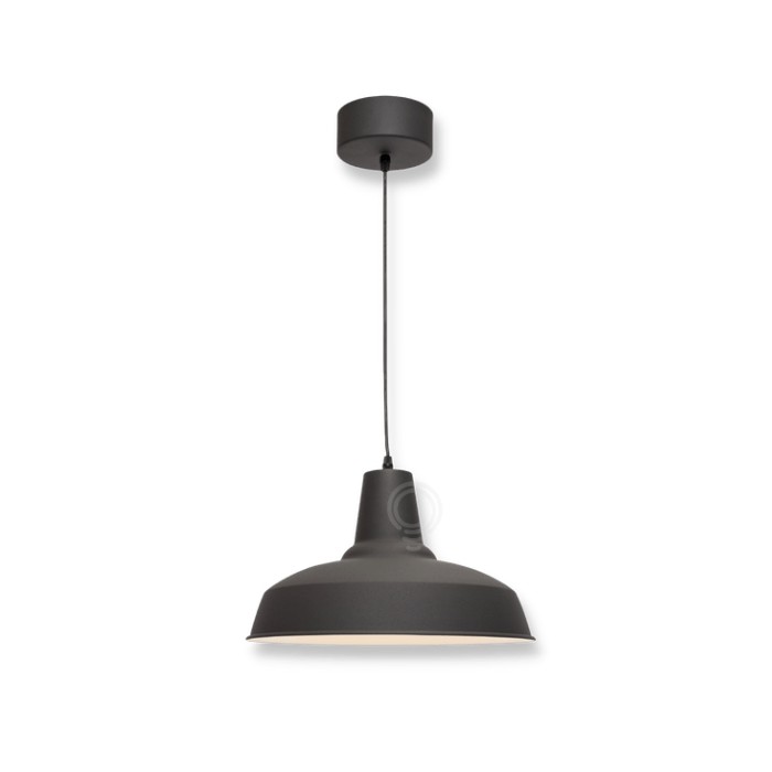 Sospensione loft35 pendant 1 x E27 Max 60w  nero 