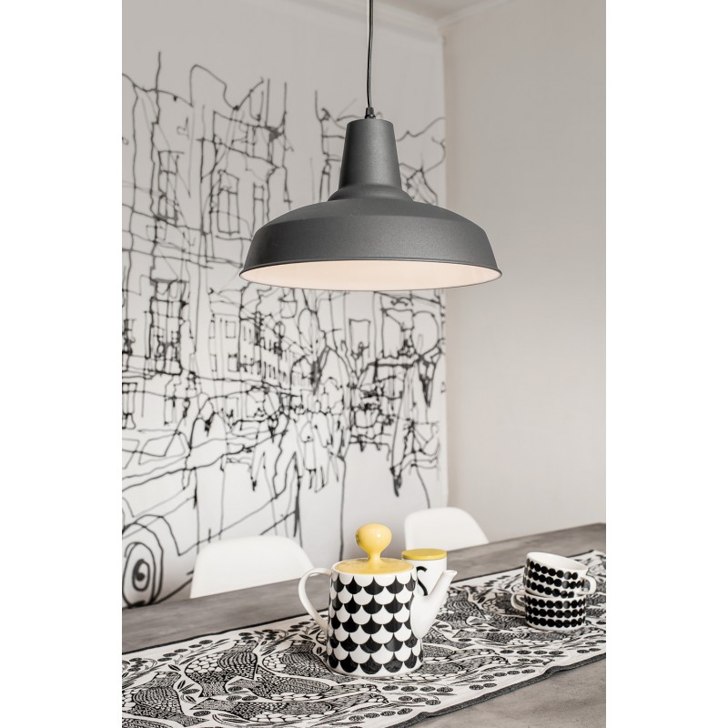 Sospensione loft35 pendant 1 x E27 Max 60w  nero 
