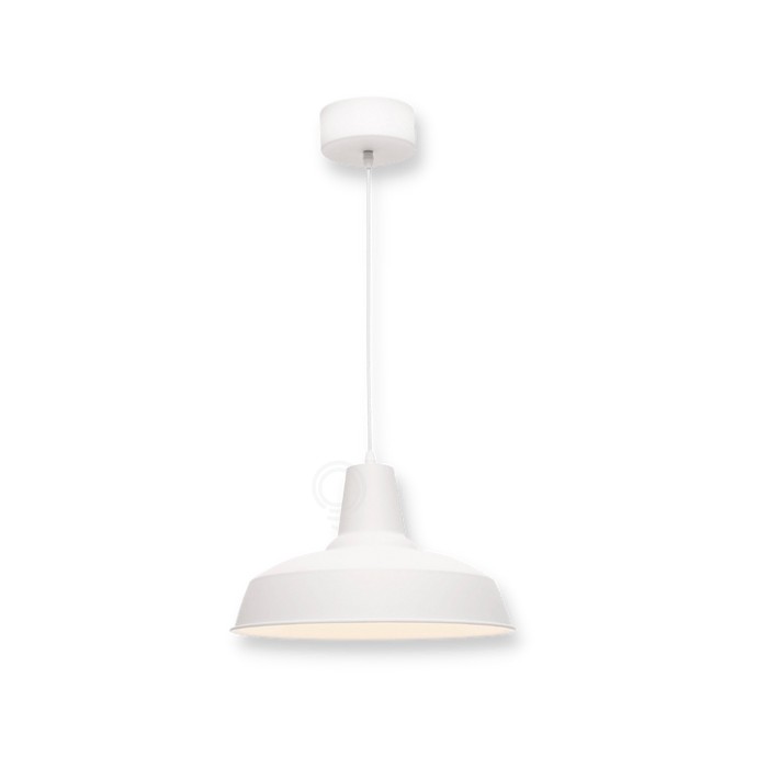 Loft35 Pendelleuchte 1 x E27 Max 60W weiß