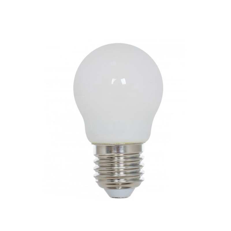 Lampada a LED sfera piccola vetro opale 6.5w...