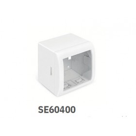 Mini scatola box contenitore da parete 2 moduli bianco Matix