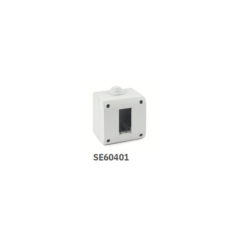 Contenitore cassetta box IP40 da parete 1 modulo Matix