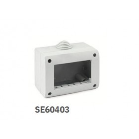 Contenitore cassetta box IP40 da parete 3 modulo Matix
