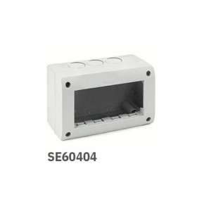 Coffret boîtier IP40 mural 4 modules Matix