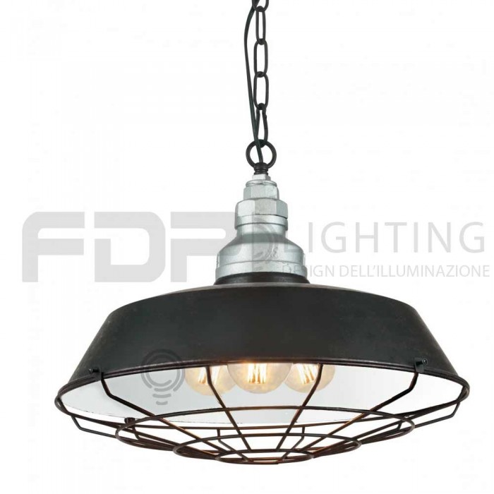 Suspension éclairage intérieur blanc bazar chapeau noir...