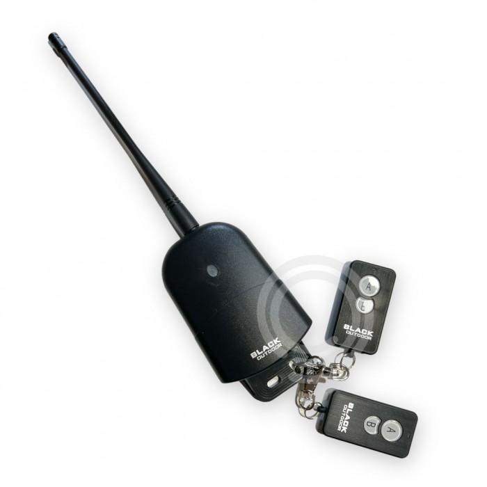 Ricevente kit universale bicanale 12/24v 433mhz esterno 