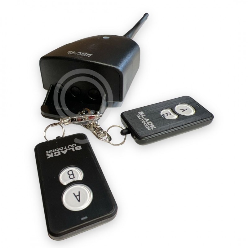 Ricevente kit universale bicanale 12/24v 433mhz esterno 