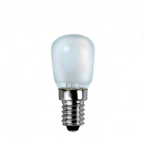 Petite ampoule led givrée poire 1w 12w E14 T26 pour frigo
