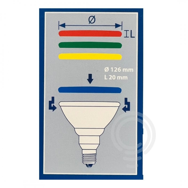 Farbfilter für gelbe Par38-Farbe
