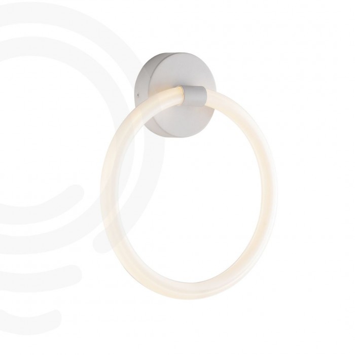 Applique murale led blanche en acrylique et métal 20w... 2