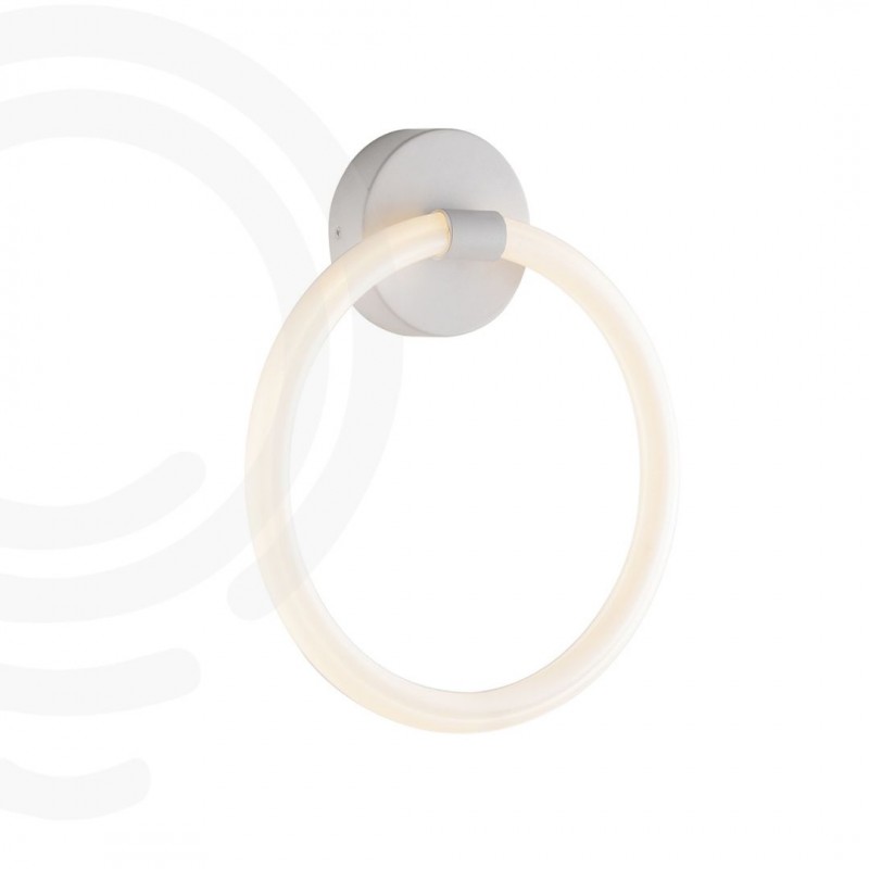 Applique murale led blanche en acrylique et...