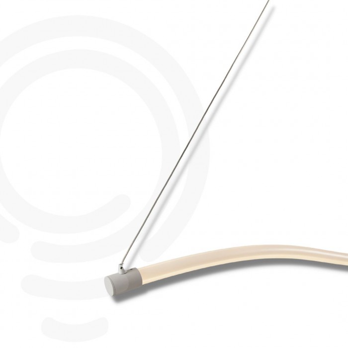 Sospensione led bianco in acrilico e metallo 30w 4400lm... 2