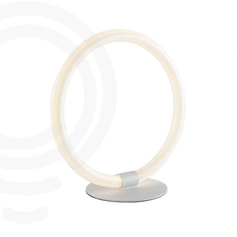 Weiße LED-Lampe aus Acryl und Metall 20 W 2900...