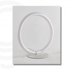 Lumetto led bianco in acrilico e metallo 20w 2900lm 4000k 36 5x36x18 cm.
