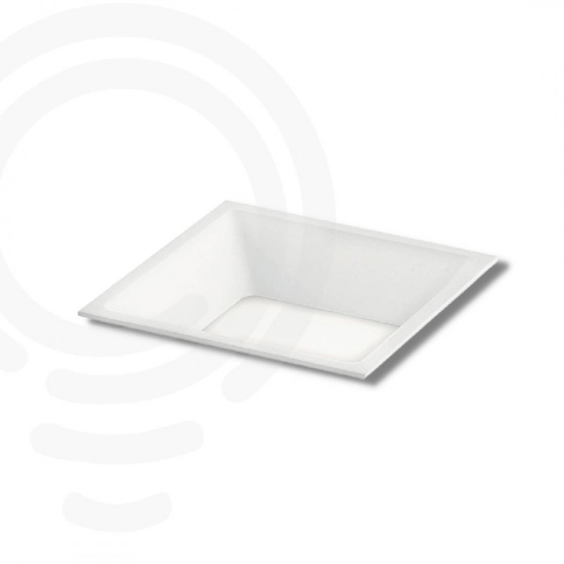 Weißer LED-Einbaustrahler aus Aluminium 12W...