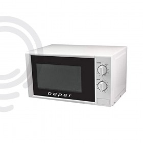 Forno a micronde con grill bianco 20 litri Timer 700w beper