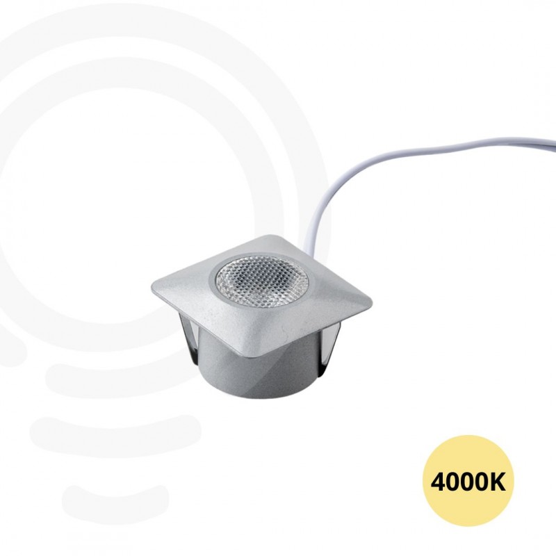 Einbau-LED aus goldfarbenem Aluminium 3x1w...