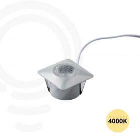 Einbau-LED aus goldfarbenem Aluminium 3x1w 300lm 4000k 3 2x3 2x2 2 cm