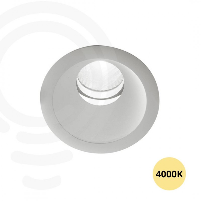 White led recessed spotlight in aluminum 10w...