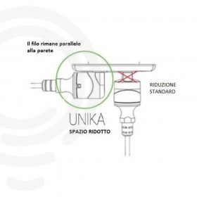 16A 250V schuko domestic black adapter