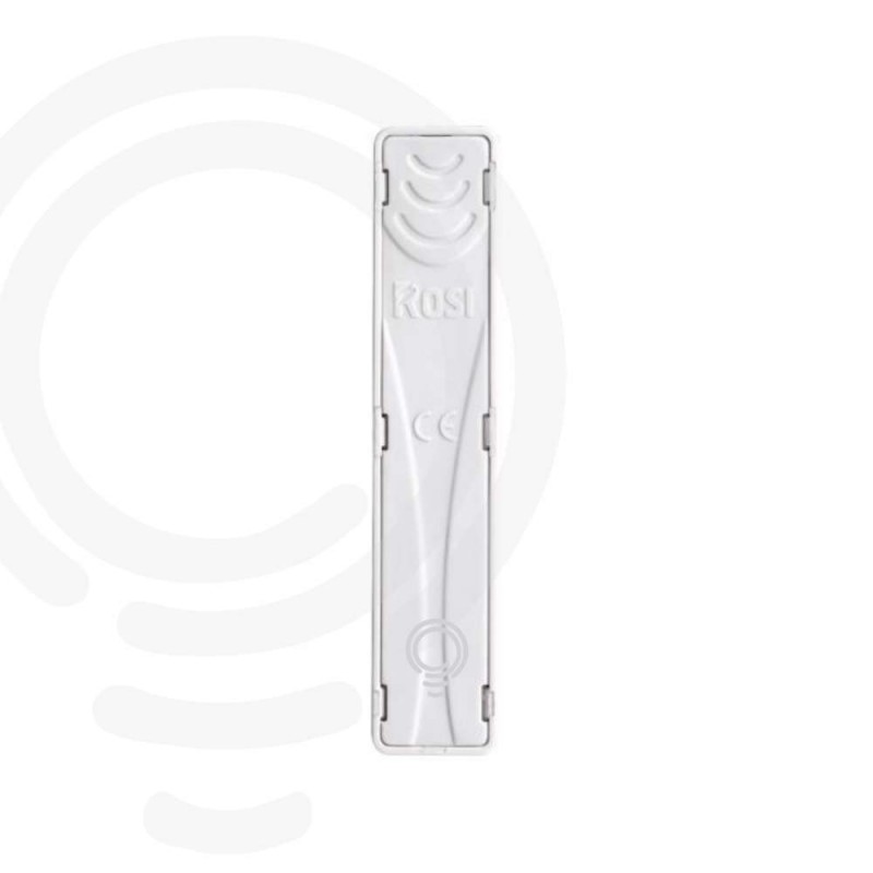 Spina ultra-piatta bianca a standard italiano 90° 10A  - 2P+T 250V 