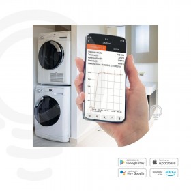 Modular black home automation control with 2 wired inputs control and customization of 230V devices