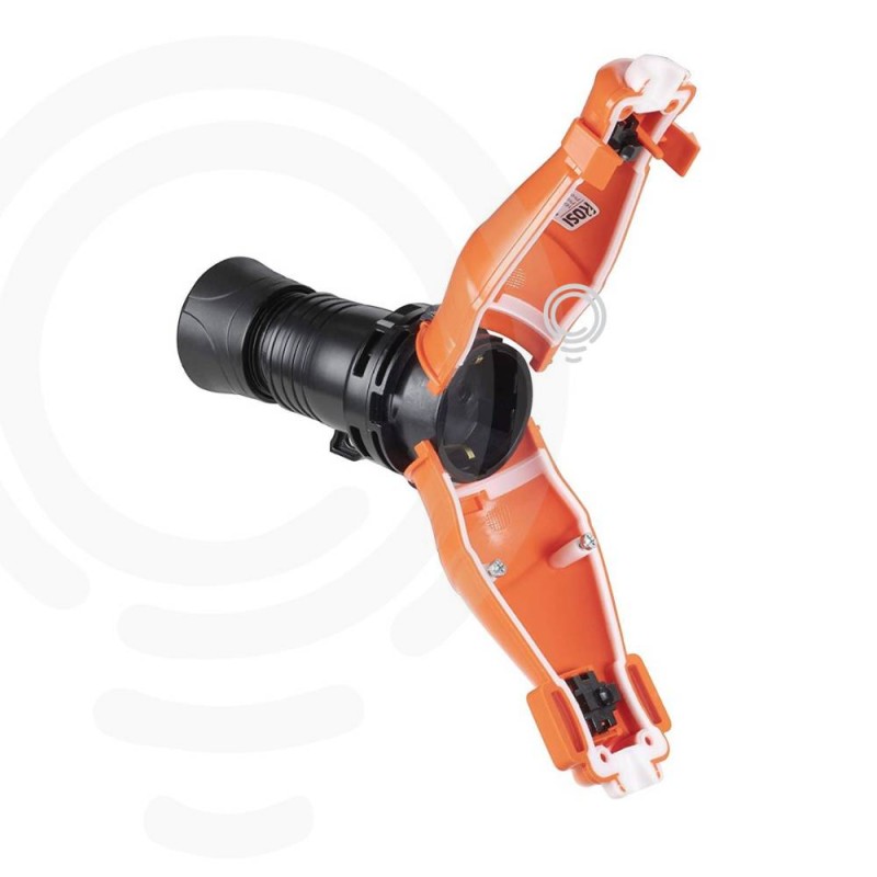 Prise schuko 2P T 16A étanche IP67