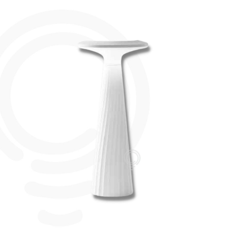 Lampada da tavolo brio in pc bianco led 3 5w...