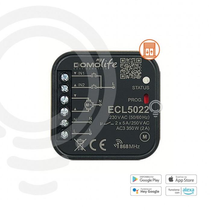 Unterputz-Hausautomationsaktor für 1 motorisiertes Gerät...