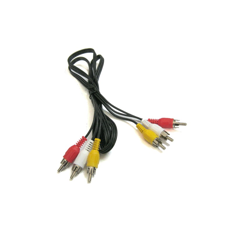 Cavo 3rca + 3rca 3mt video cable 149000122