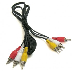 Cavo 3rca + 3rca 3mt video cable 149000122