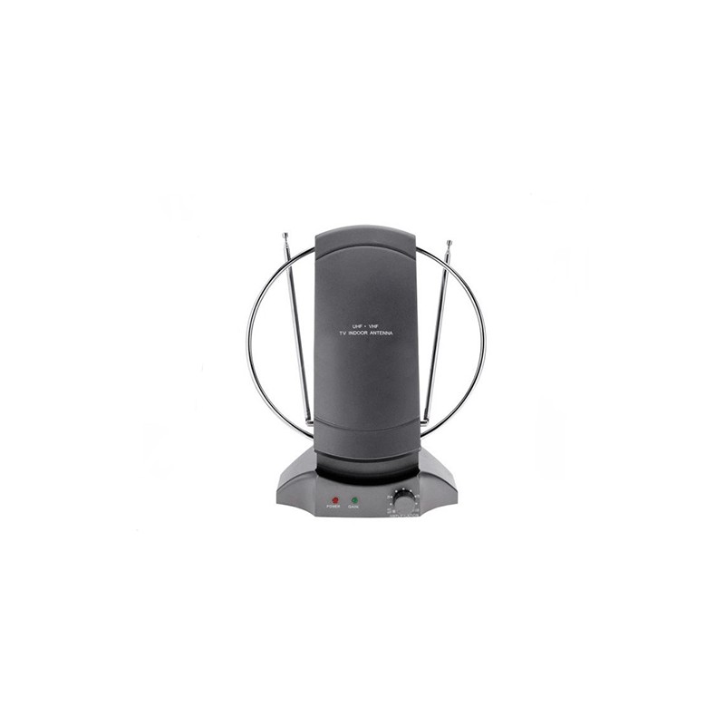 Antenna tv amplificata interna vhf-uhf fm televisore z855