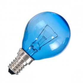 Lampadina sferica solare incadescenza e14 25w ste25 mignon