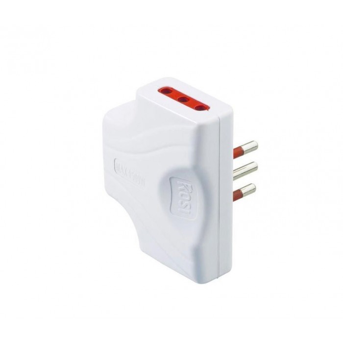 Prise électrique multiple Fiche extra plate 10A T 3...