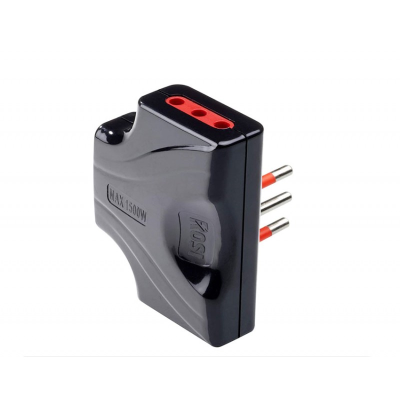 Elektrische Mehrfachsteckdose Extraflach 10A T...