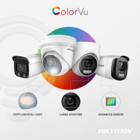 Kit de vidéosurveillance ColorVu dvr 8ch