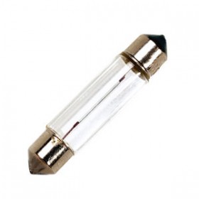 Lampada a siluro in vetro 6x36mm filamento 12v 3W S6