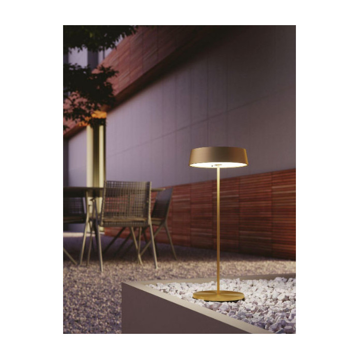 Portable rechargeable light with battery GOLD 2.2w 192lm... 2