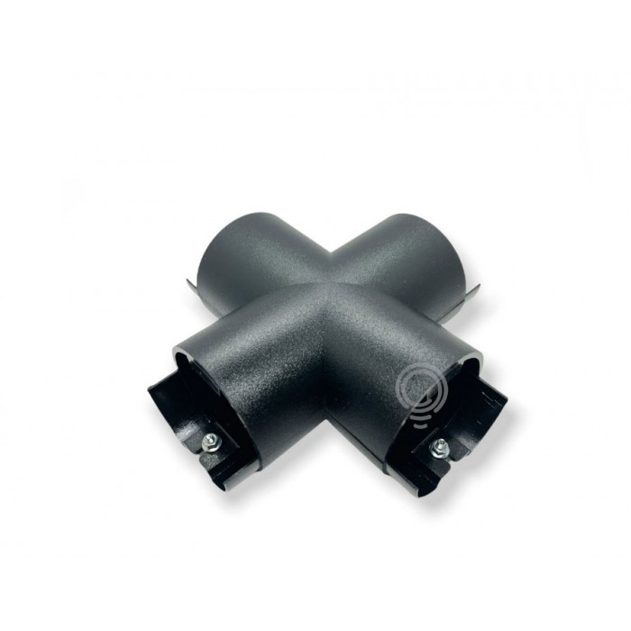 Plafonnier cross joint beta éclairage plexiforme noir