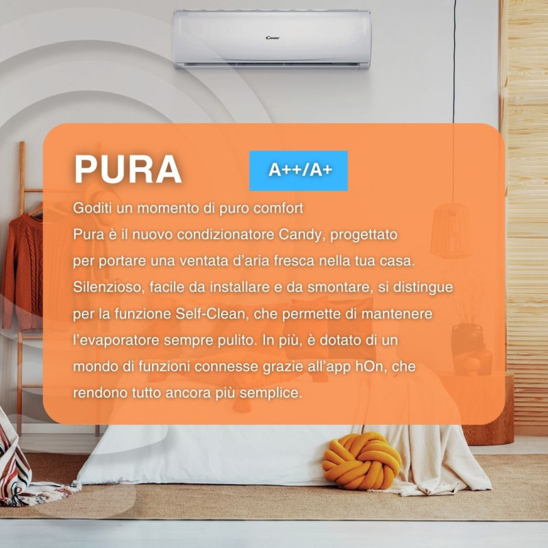 Climatiseur Pura Mono Candy 9000btu