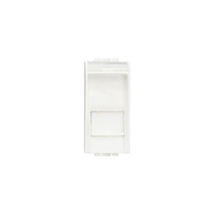 Presa connettore rete RJ45 UTP cat6 toolless Living light 