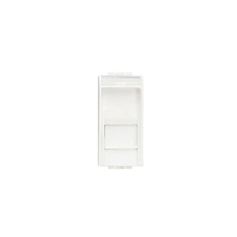 Presa connettore rete RJ45 UTP cat6 toolless Living light 