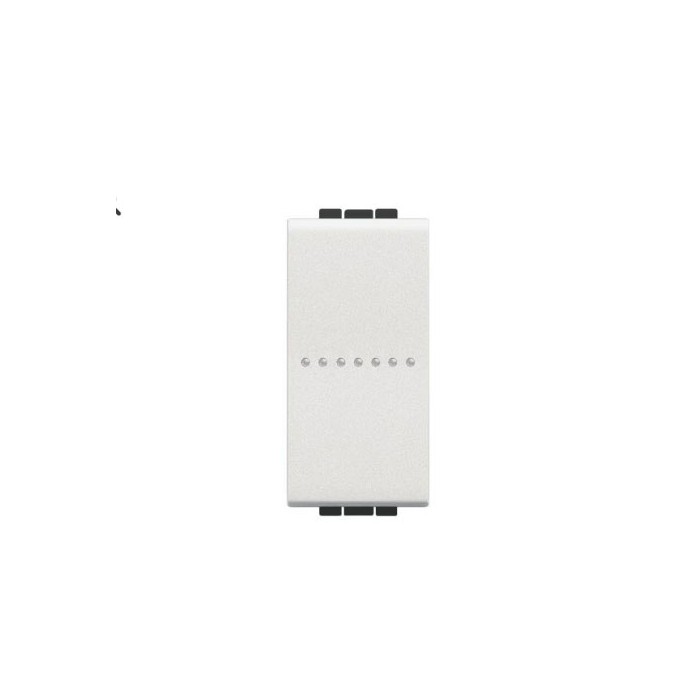 Interruttore living ax 1p 10a 1 modulo bianco n4051n bticino