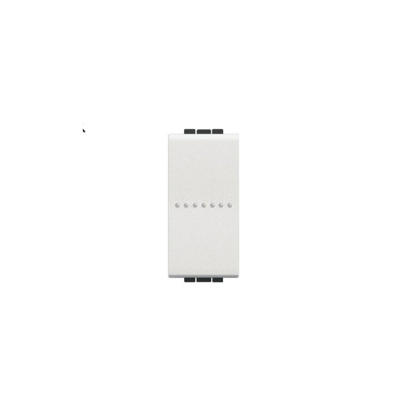 Interruttore living ax 1p 10a 1 modulo bianco n4051n bticino