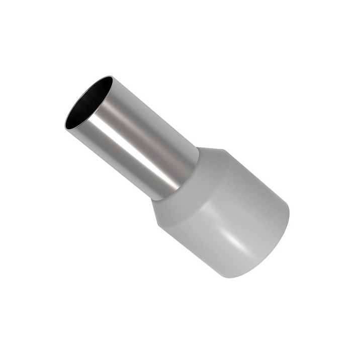 Terminali bussolotto puntalini 35-16mmq  100pz colore grigio
