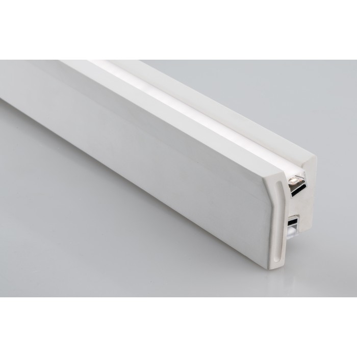 Plaster profile for bi-emission led including aluminum...
